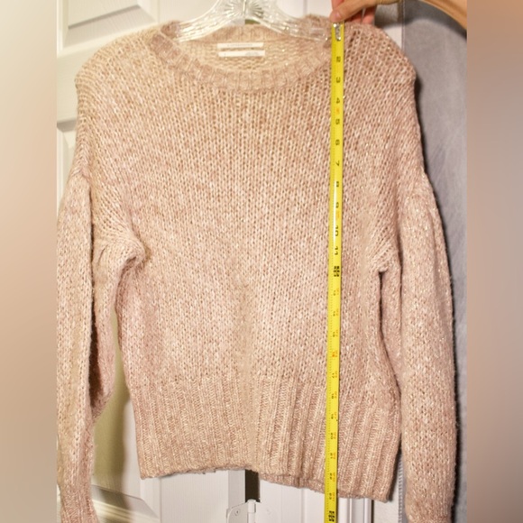 Anthropologie Sparkle Knit Sweater - Small - Picture 3 of 6